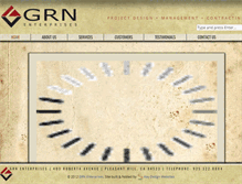 Tablet Screenshot of grnenterprises.com